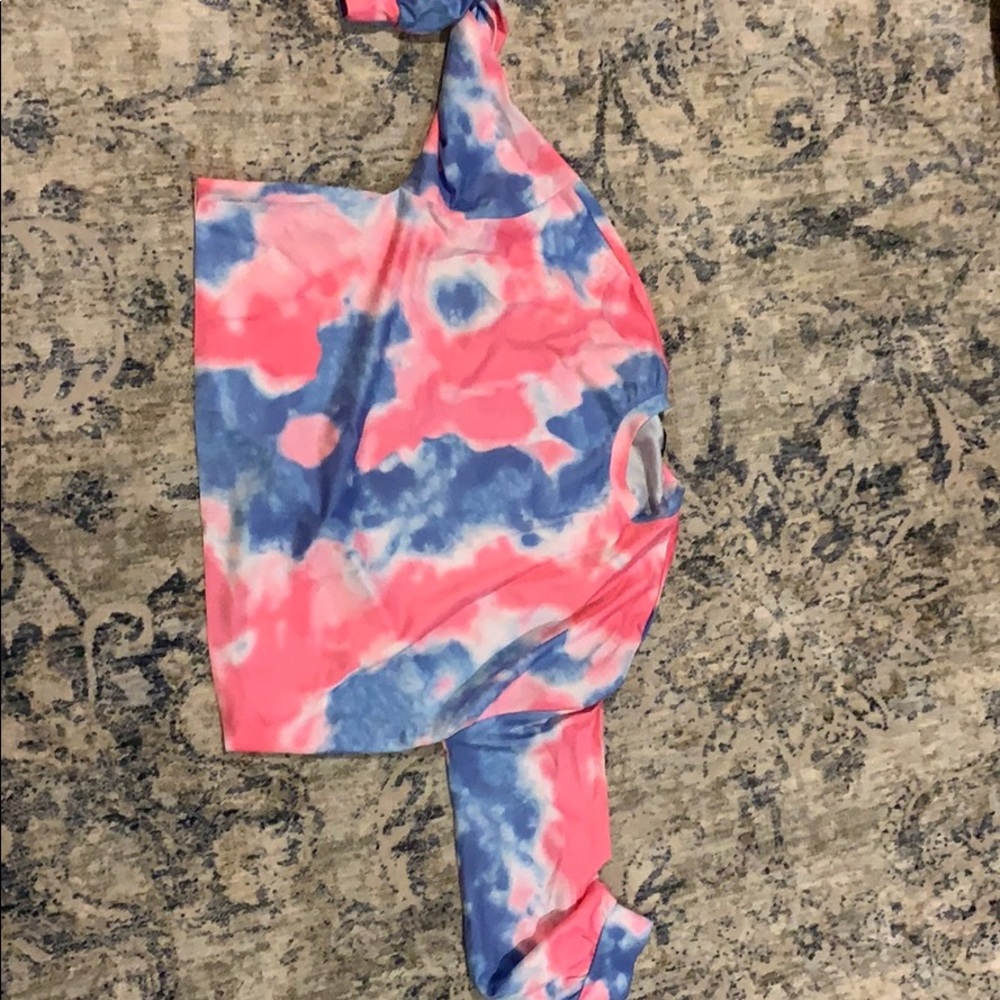 The dye crop top